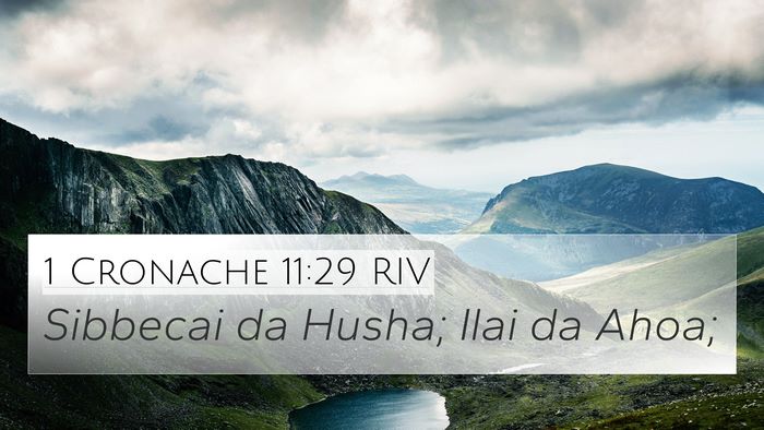 1 Cronache 11:29 RIV Bible Verse Image