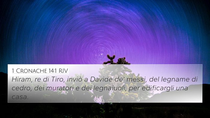 1 Cronache 14:1 RIV Bible Verse Image