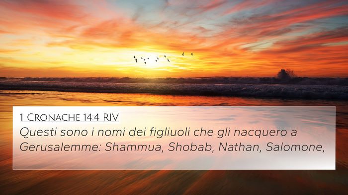 1 Cronache 14:4 RIV Bible Verse Image