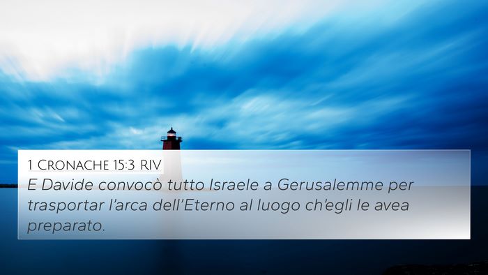 1 Cronache 15:3 RIV Bible Verse Image