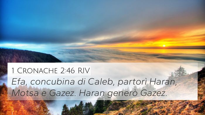 1 Cronache 2:46 RIV Bible Verse Image