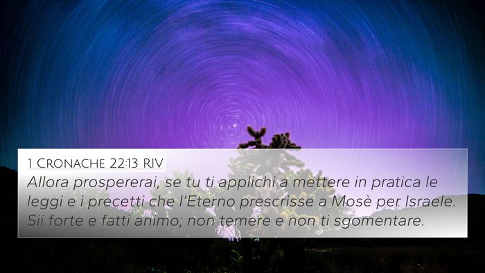 1 Cronache 22:13 RIV Bible Verse Image