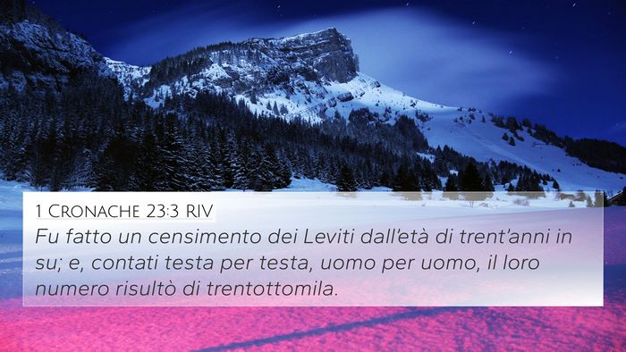 1 Cronache 23:3 RIV Bible Verse Image
