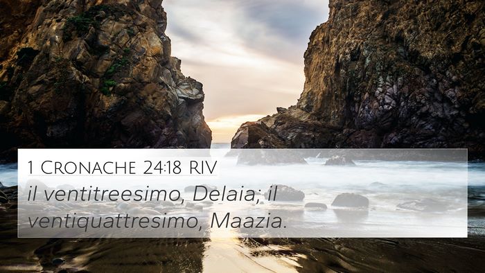 1 Cronache 24:18 RIV Bible Verse Image