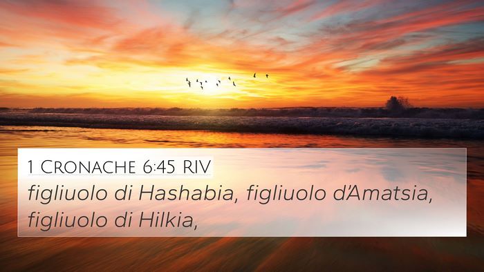 1 Cronache 6:45 RIV 4K Wallpaper - figliuolo di Hashabia, figliuolo d’Amatsia, - 4K Wallpaper Bible Verse