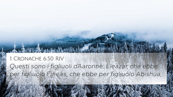 1 Cronache 6:50 RIV Bible Verse Image