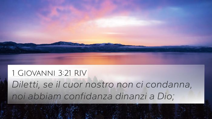 1 Giovanni 3:21 RIV Bible Verse Image