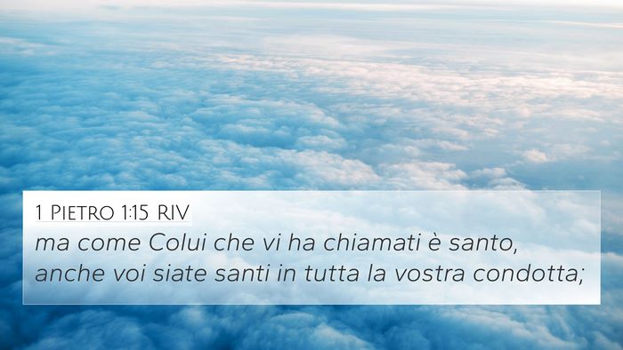 1 Pietro 1:15 RIV Bible Verse Image