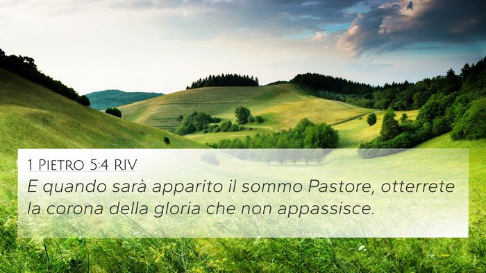 1 Pietro 5:4 RIV Bible Verse Image