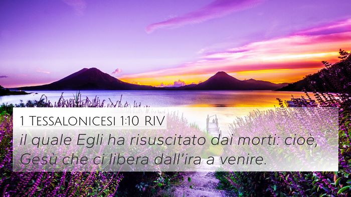 1 Tessalonicesi 1:10 RIV Bible Verse Image