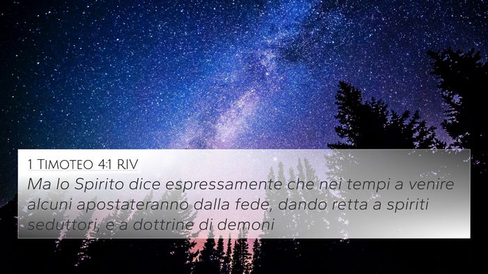 1 Timoteo 4:1 RIV Bible Verse Image