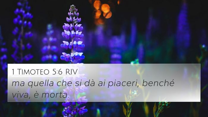 1 Timoteo 5:6 RIV Bible Verse Image