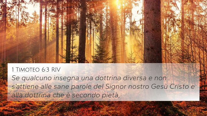 1 Timoteo 6:3 RIV Bible Verse Image