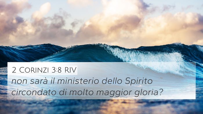 2 Corinzi 3:8 RIV 4K Wallpaper - non sarà il ministerio dello Spirito circondato - 4K Wallpaper Bible Verse