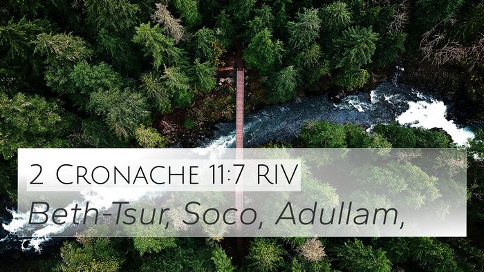 2 Cronache 11:7 RIV Bible Verse Image