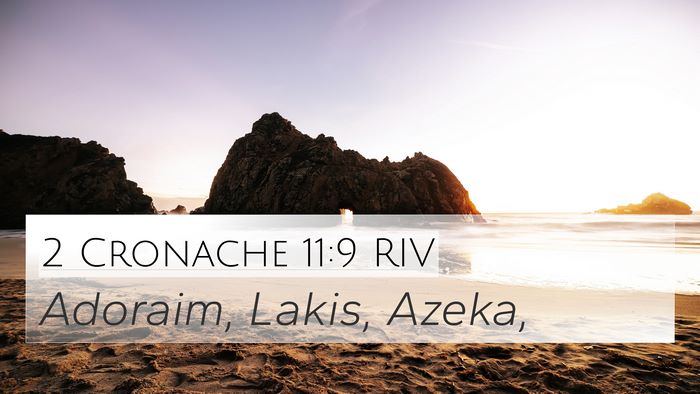 2 Cronache 11:9 RIV Bible Verse Image
