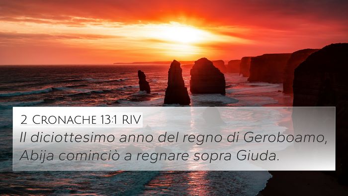 2 Cronache 13:1 RIV Bible Verse Image