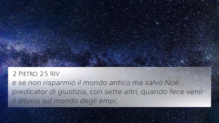 2 Pietro 2:5 RIV Bible Verse Image