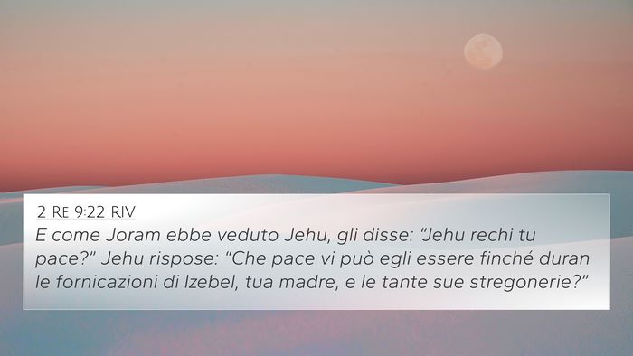 2 Re 9:22 RIV Bible Verse Image