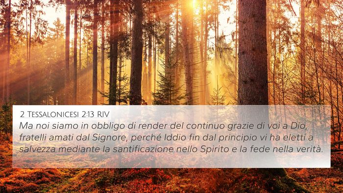2 Tessalonicesi 2:13 RIV Bible Verse Image