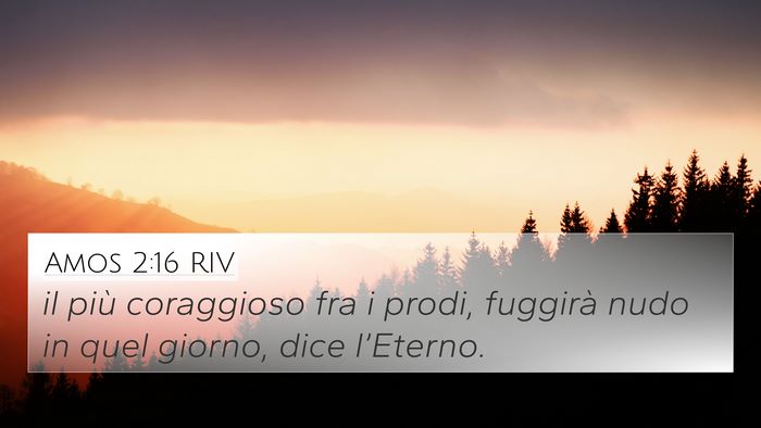 Amos 2:16 RIV Bible Verse Image