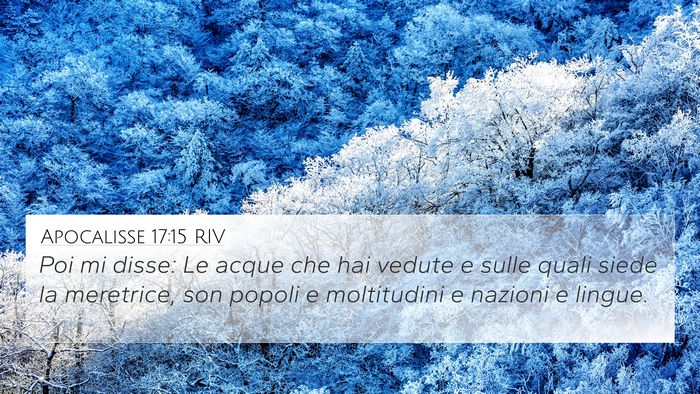 Apocalisse 17:15 RIV Bible Verse Image