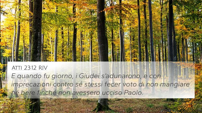 Atti 23:12 RIV Bible Verse Image