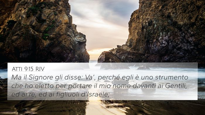 Atti 9:15 RIV Bible Verse Image