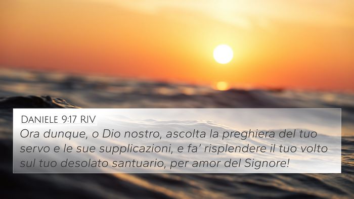 Daniele 9:17 RIV Bible Verse Image