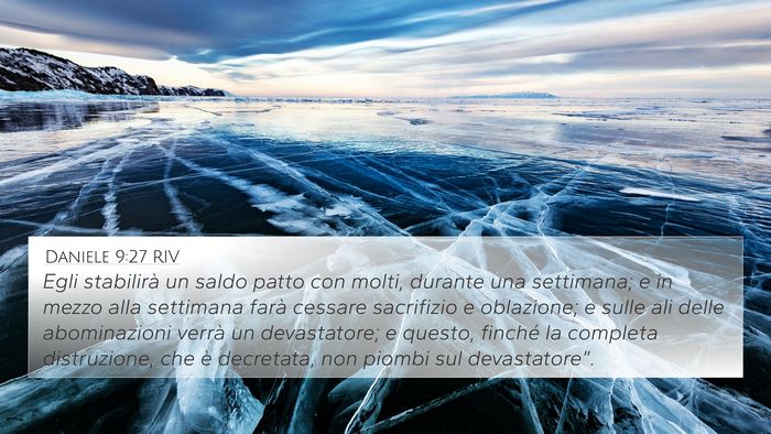 Daniele 9:27 RIV Bible Verse Image