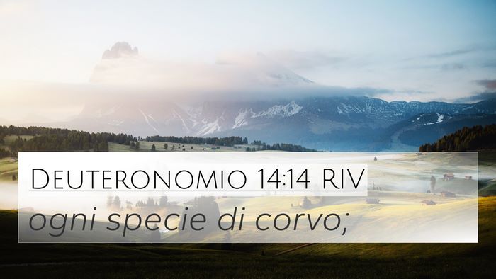 Deuteronomio 14:14 RIV 4K Wallpaper - ogni specie di - 4K Wallpaper Bible Verse