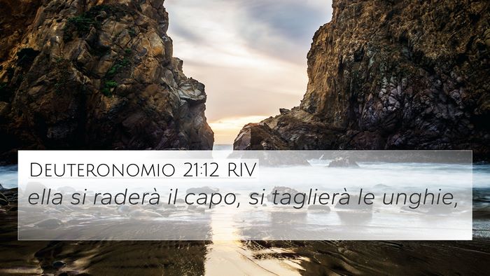 Deuteronomio 21:12 RIV Bible Verse Image