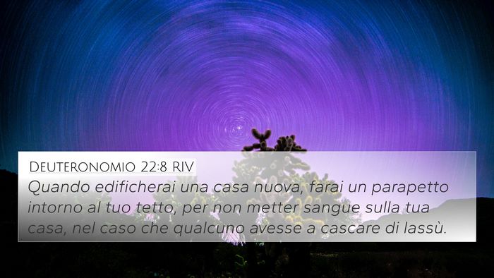 Deuteronomio 22:8 RIV Bible Verse Image