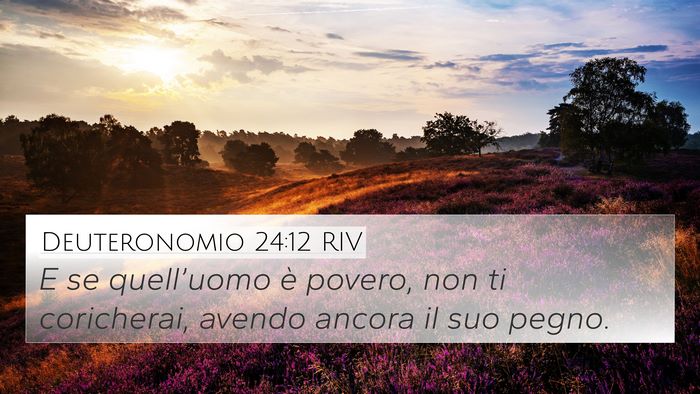 Deuteronomio 24:12 RIV Bible Verse Image