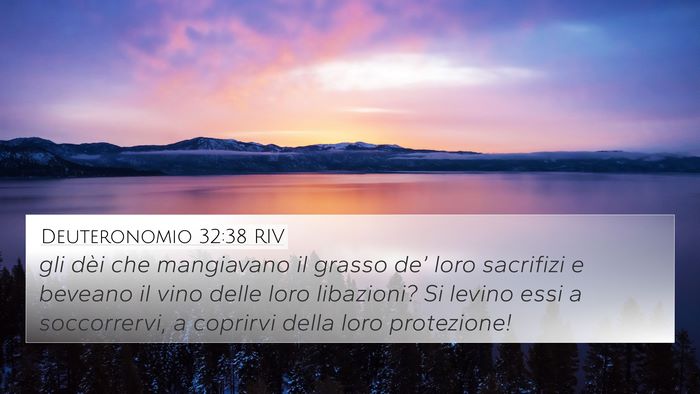 Deuteronomio 32:38 RIV Bible Verse Image