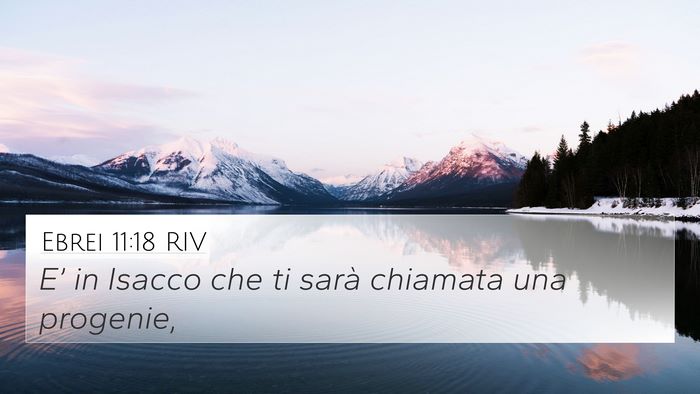 Ebrei 11:18 RIV Bible Verse Image