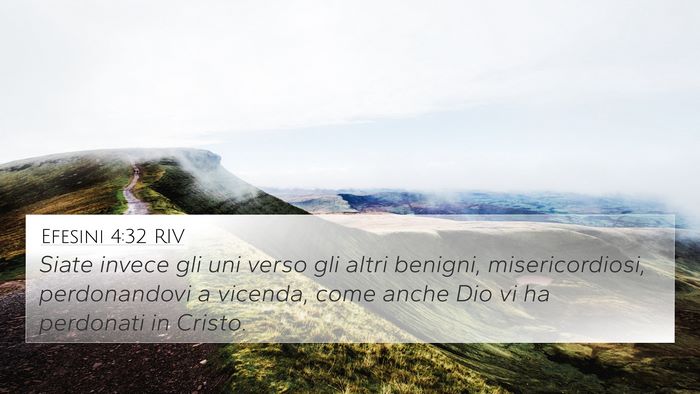 Efesini 4:32 RIV Bible Verse Image