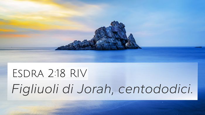Esdra 2:18 RIV Bible Verse Image