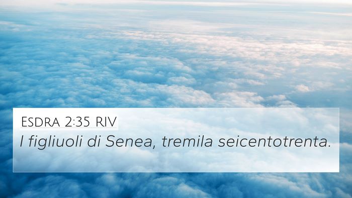 Esdra 2:35 RIV Bible Verse Image