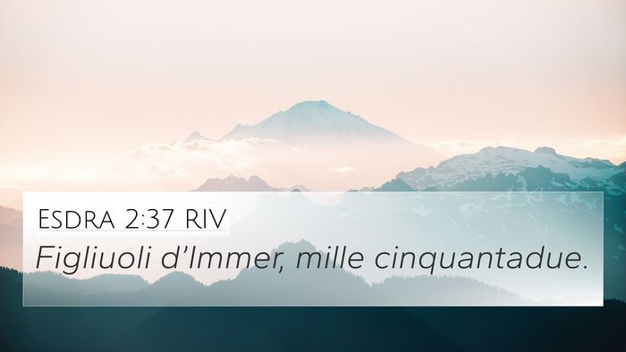 Esdra 2:37 RIV Bible Verse Image