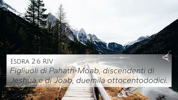Esdra 2:6 RIV Bible Verse Image