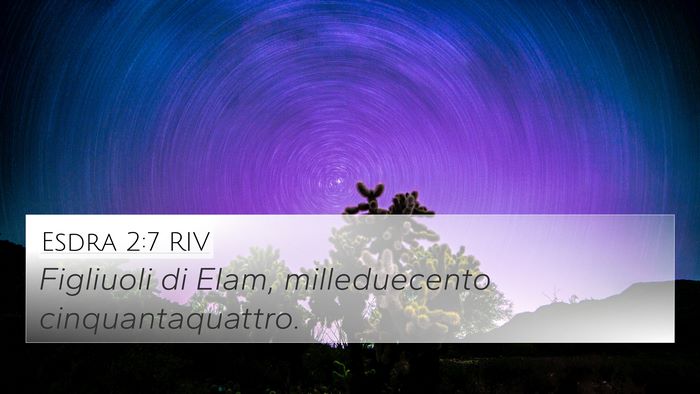 Esdra 2:7 RIV Bible Verse Image