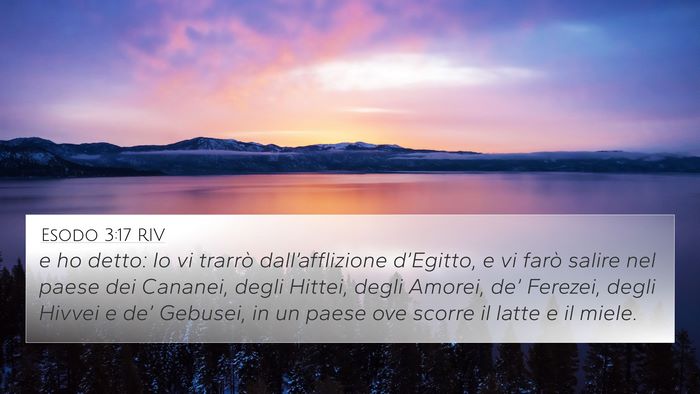 Esodo 3:17 RIV Bible Verse Image