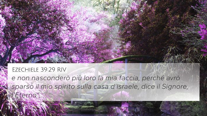Ezechiele 39:29 RIV Bible Verse Image