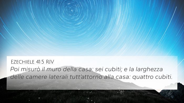 Ezechiele 41:5 RIV Bible Verse Image