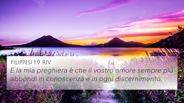 Filippesi 1:9 RIV Bible Verse Image