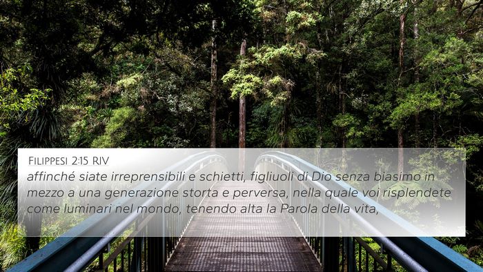 Filippesi 2:15 RIV Bible Verse Image
