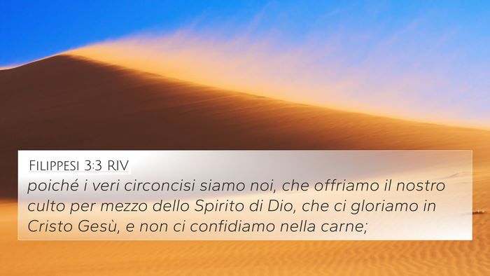 Filippesi 3:3 RIV Bible Verse Image