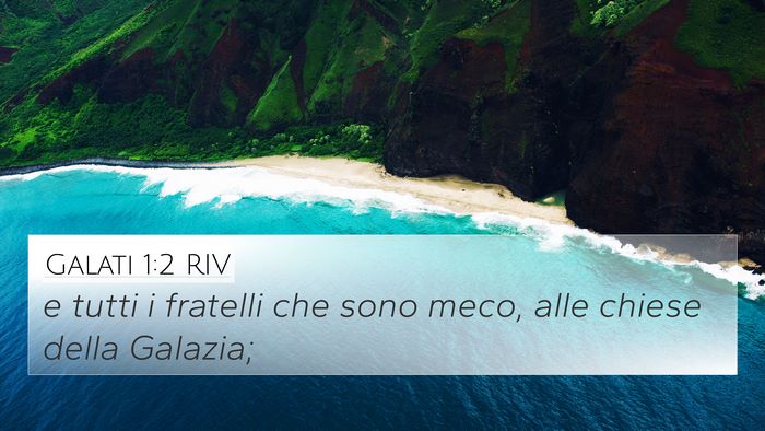 Galati 1:2 RIV Bible Verse Image