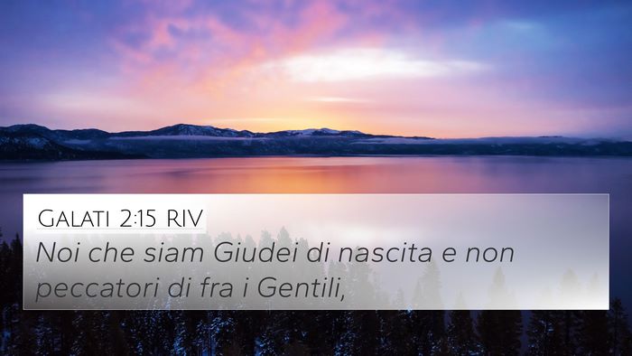 Galati 2:15 RIV Bible Verse Image